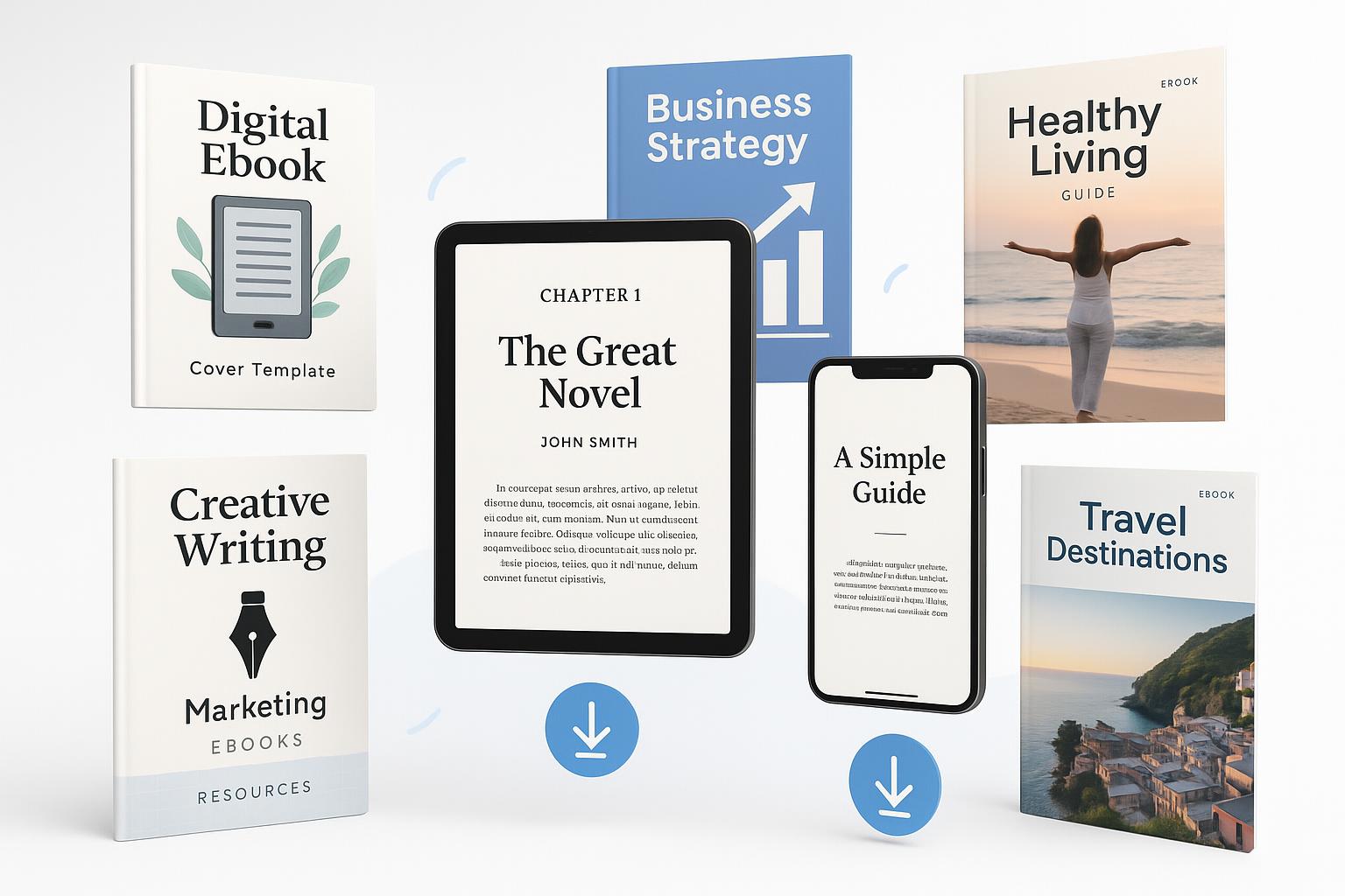 Colección de ebooks digitales